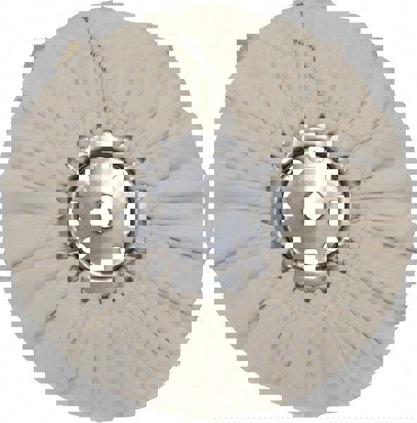Unmounted Ventilated Bias Buffing Wheel: 10